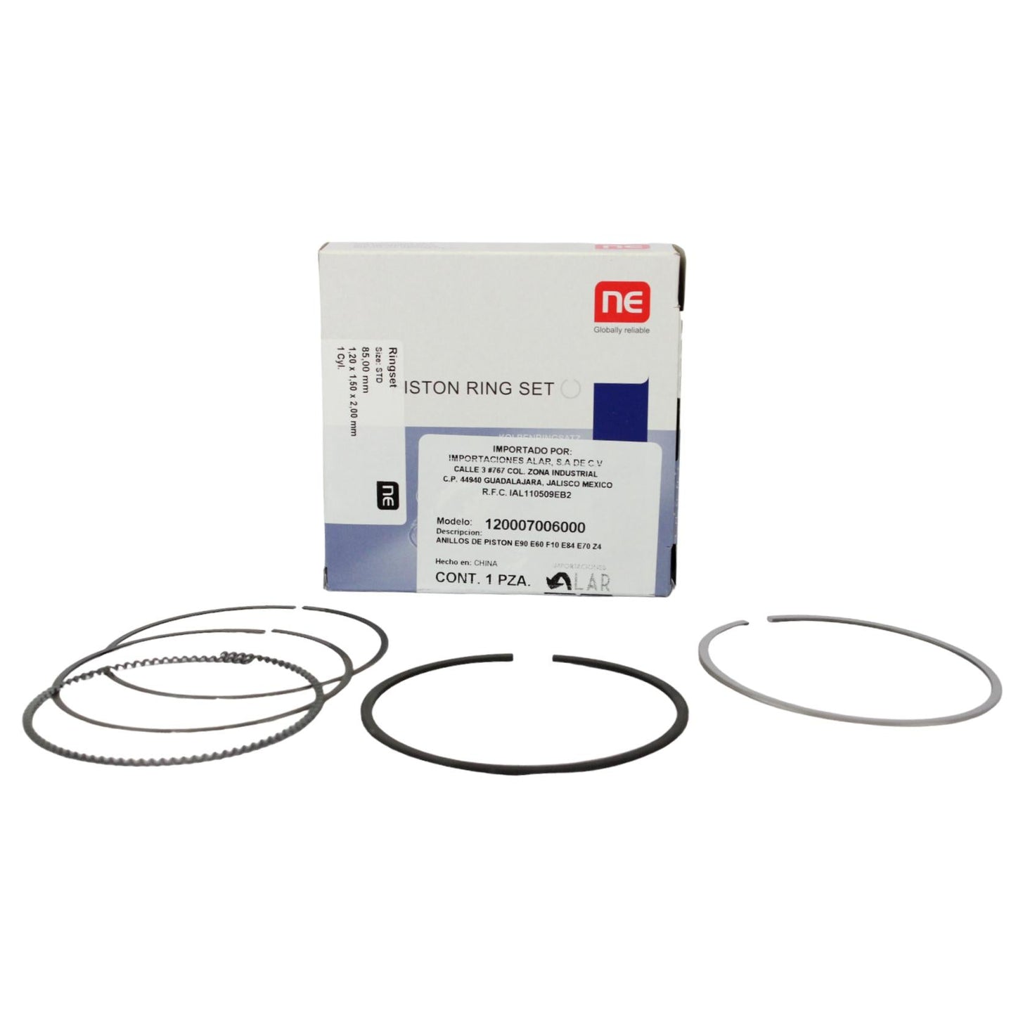 Kit de anillos por piston
