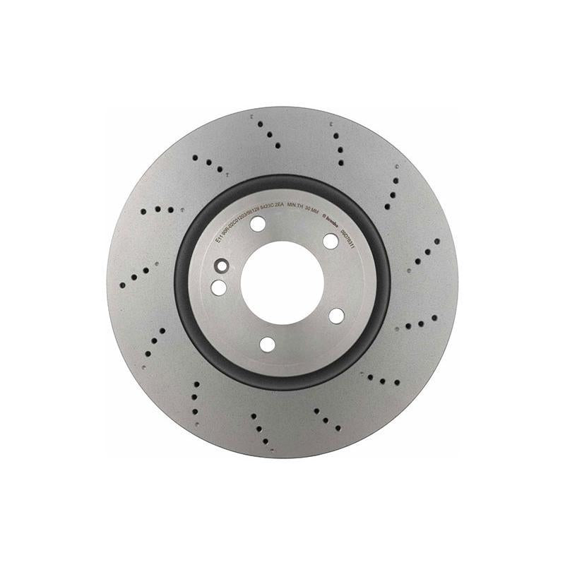 Disco de freno trasero bilateral hiper ventilado