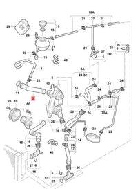 Conducto del refrigerante · 03C121065