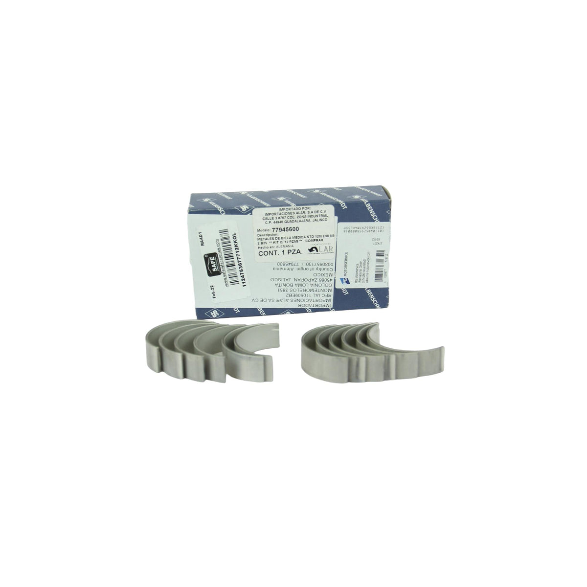 Kit 12 metales de biela · 1124753677712