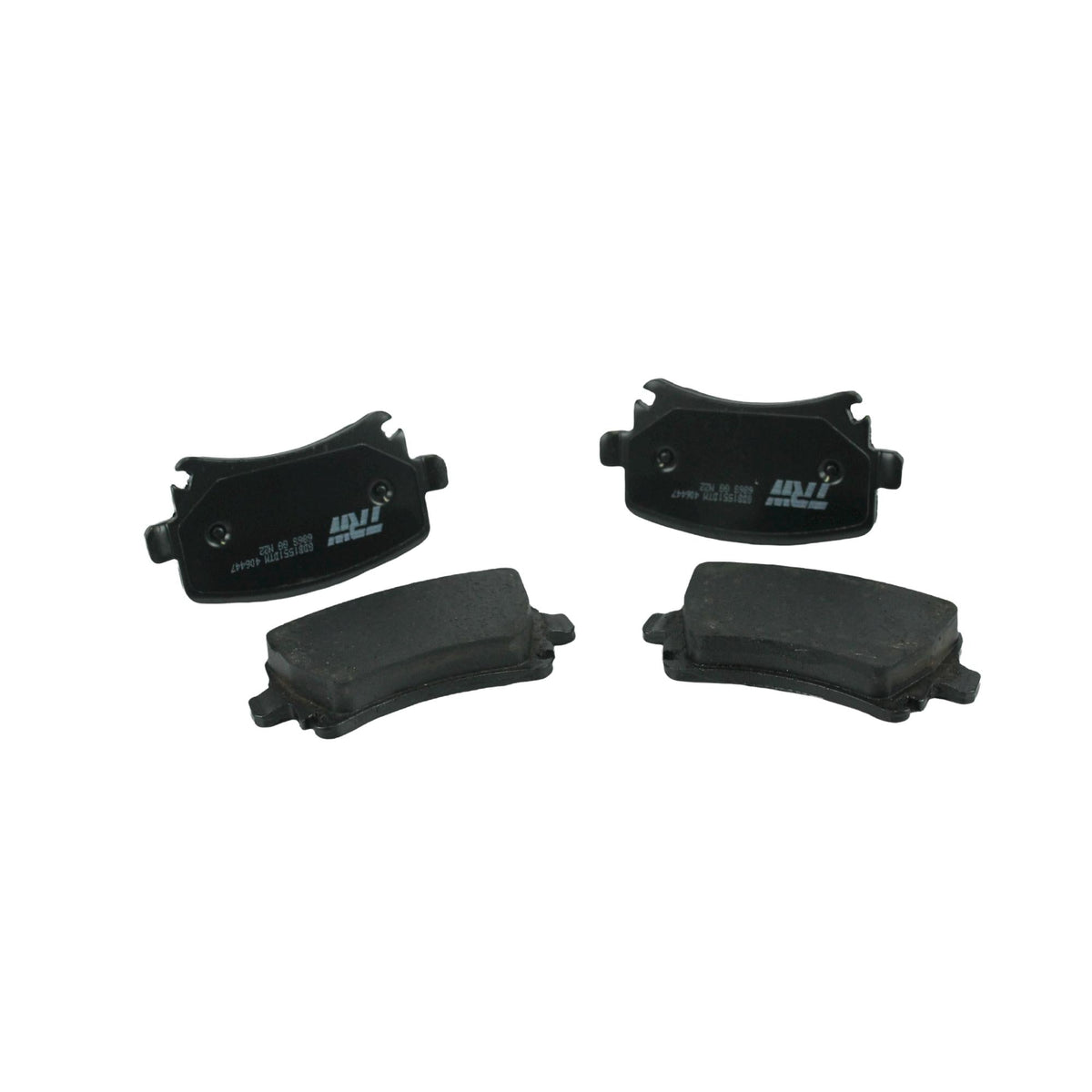 Balatas de freno traseras · 1K0698451