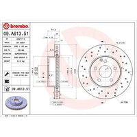 Disco de freno delantero bilateral hiperventilado · 2044213612