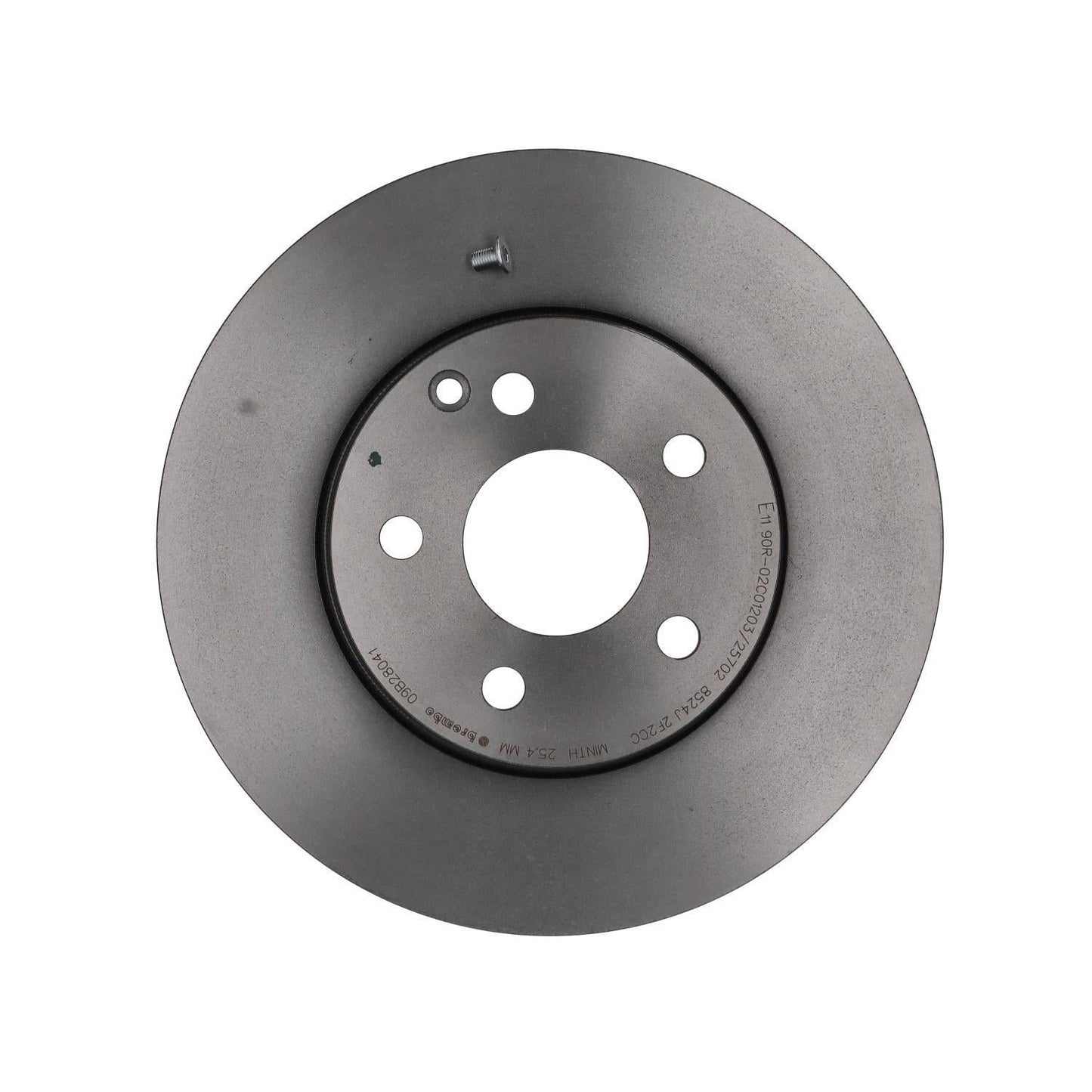 Disco de freno delantero bilateral ventilado