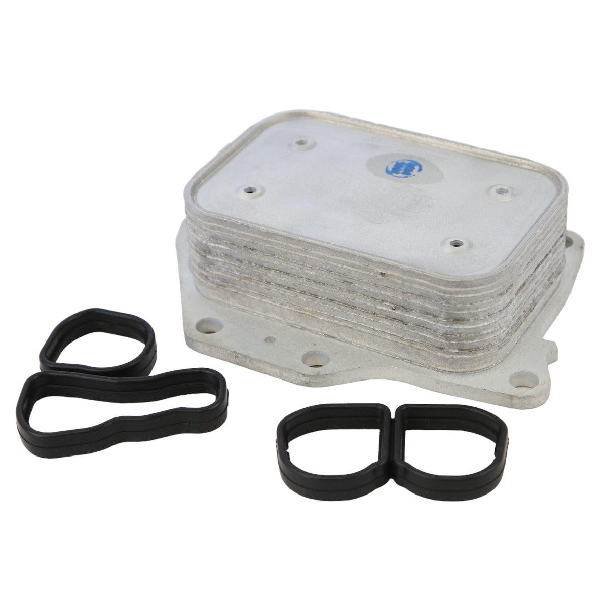 Caja del filtro de aceite con enfriador