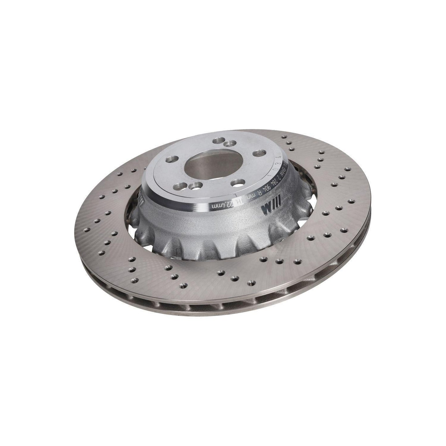 Disco de freno trasero derecho hiper ventilado