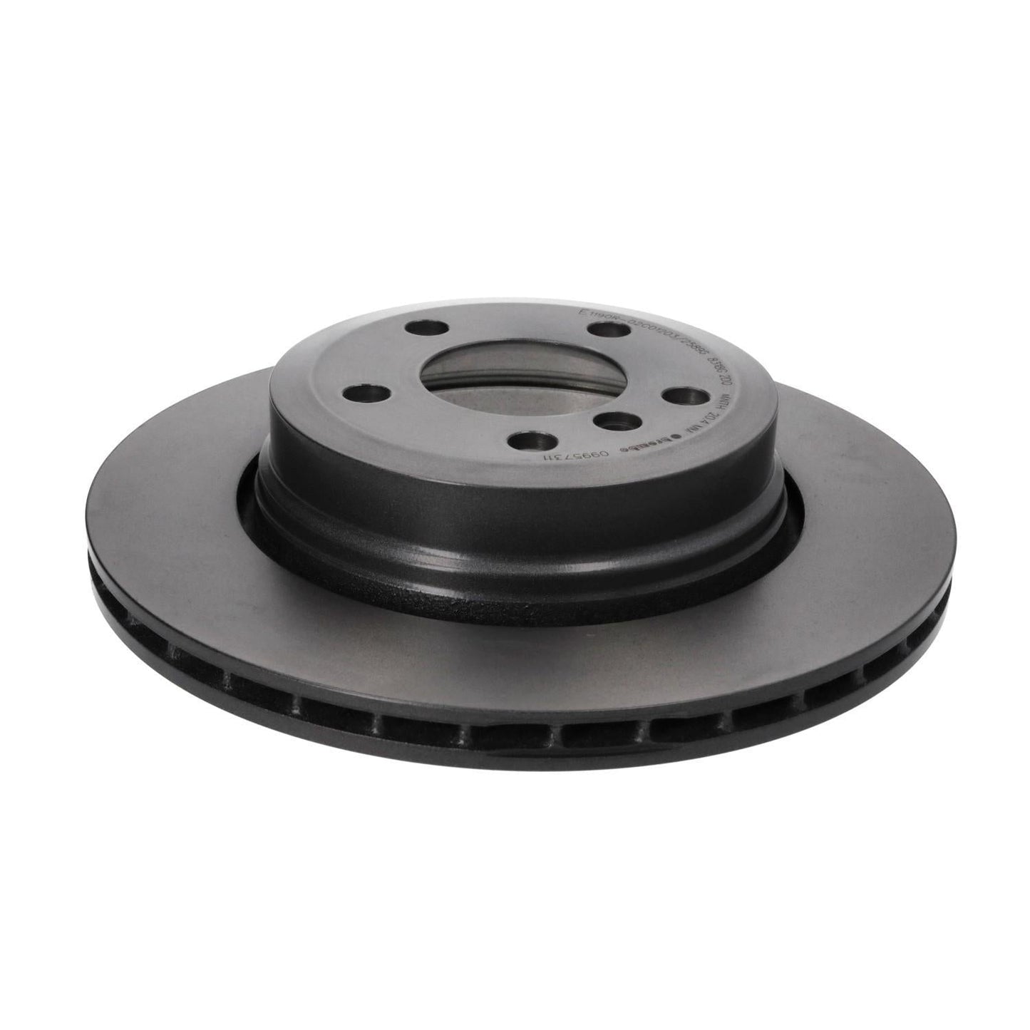 Disco de freno trasero bilateral ventilado