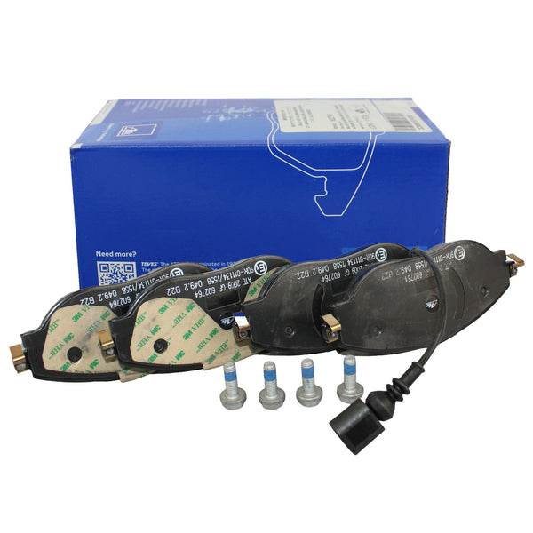 Balatas de freno con sensor delanteras · 3C0698151