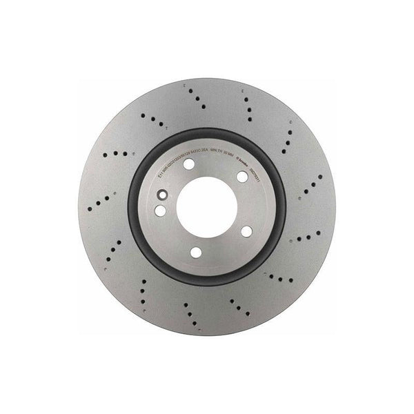 Disco de freno trasero bilateral hiper ventilado