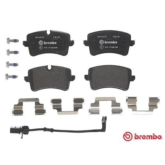 Balatas de freno con sensor traseras