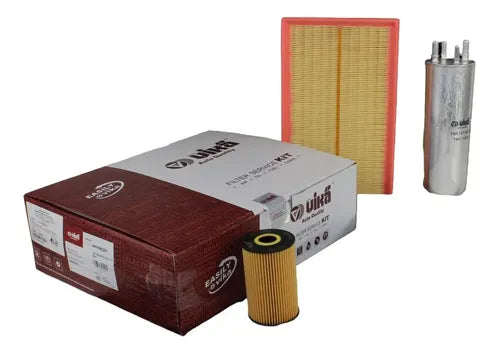 Kit 4 filtros aire aceite cabina combustible