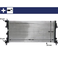 Radiador de agua · 6R0121253