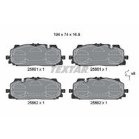 Balatas de freno delanteras · 8W0698151