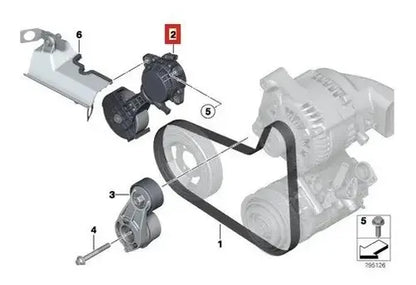 Tensor de banda con sensor