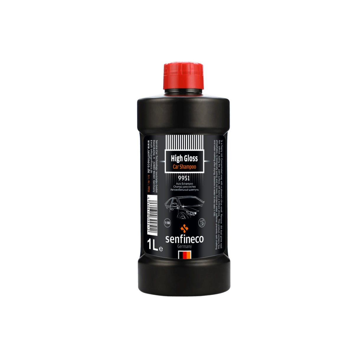 Shampoo para lavado de autos 1 L