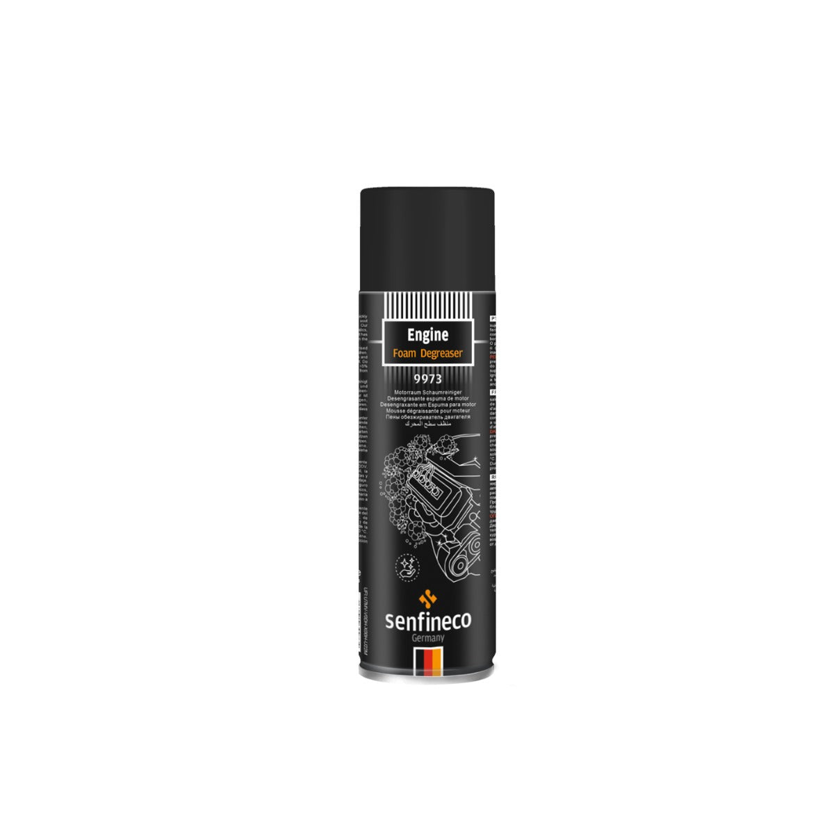 Desengrasante de motor en espuma 500 ml