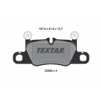 Balatas de freno traseras · 9Y0698451