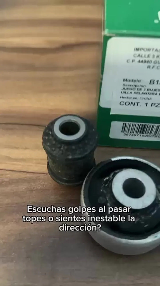 Buje de horquilla inferior delantera bilateral