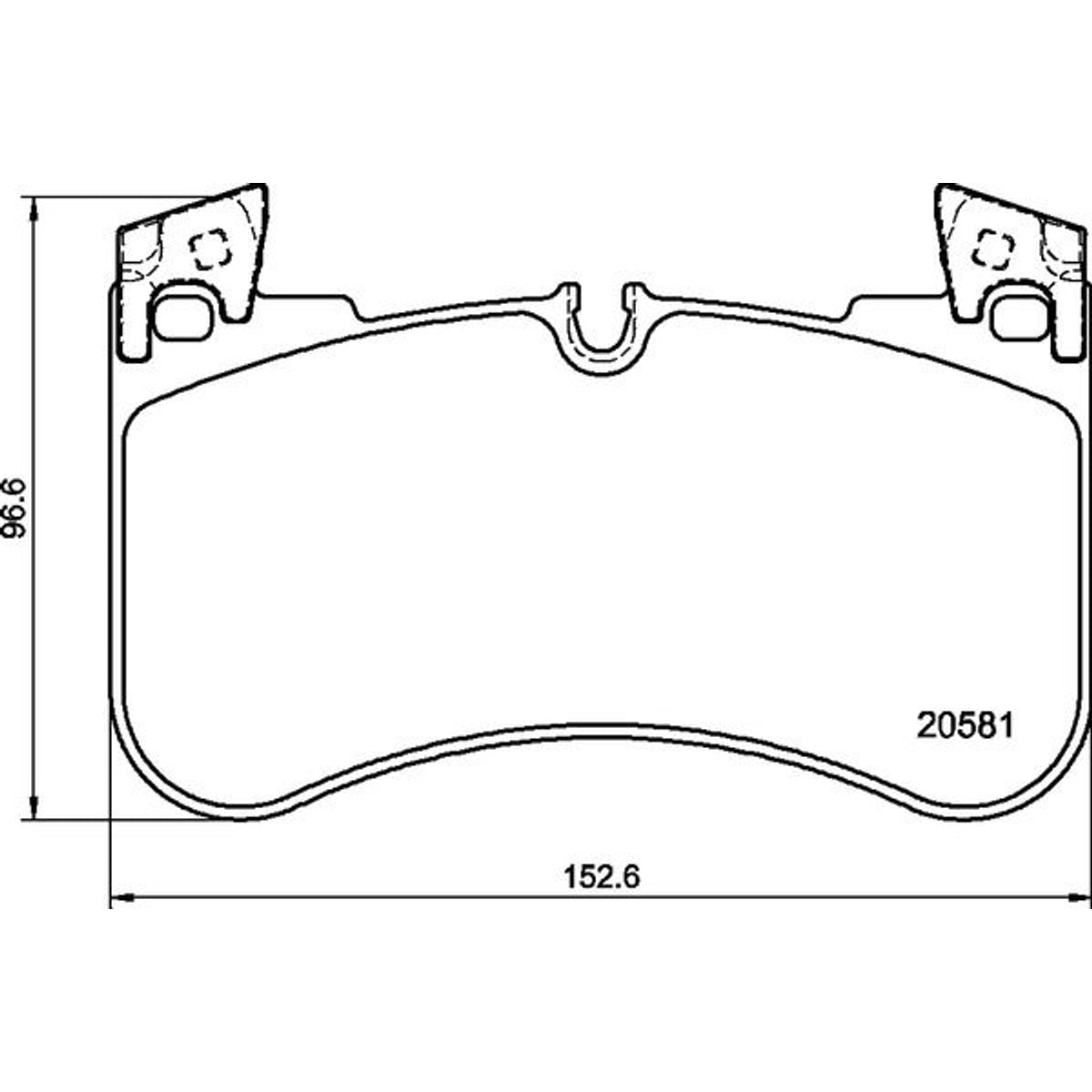 Balatas de freno delanteras