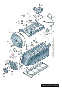 Tapa de engrane de motor