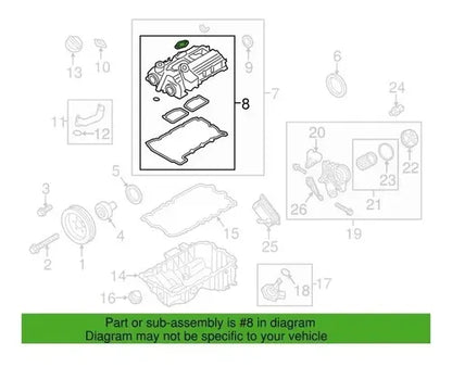 Kit de juntas tapa de punterias